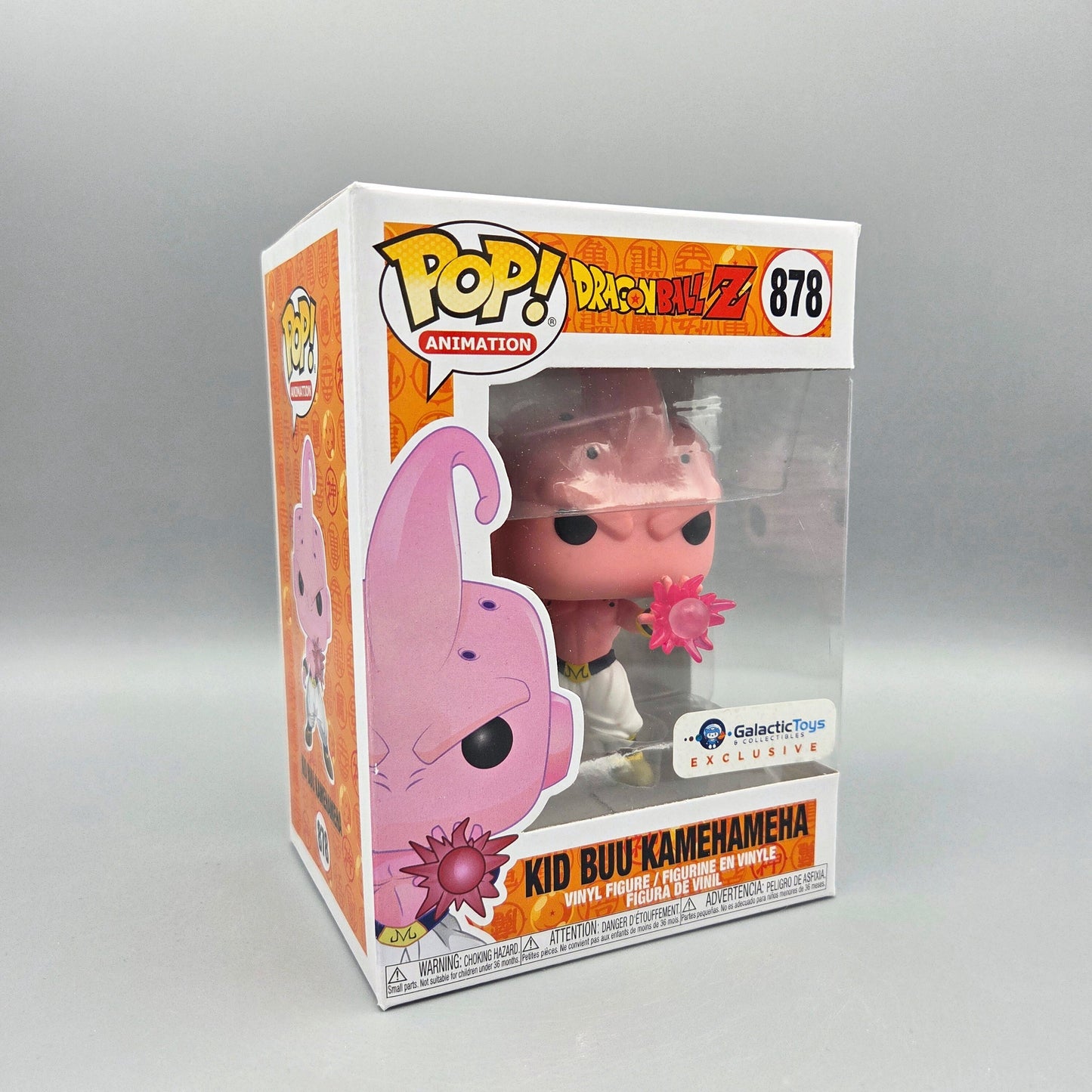 Funko Pop! Dragon Ball Z	#878 Kid Buu Kamehameha	GalacticToys Exclusive	Animation	Vinylfigur
