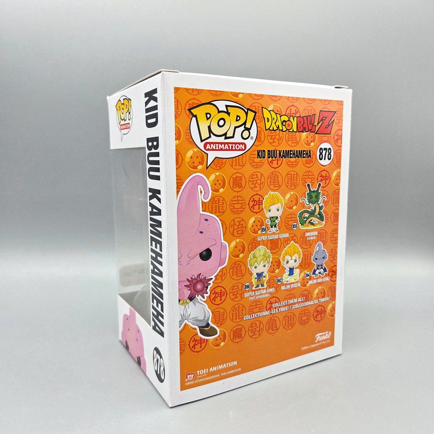 Funko Pop! Dragon Ball Z	#878 Kid Buu Kamehameha	GalacticToys Exclusive	Animation	Vinylfigur