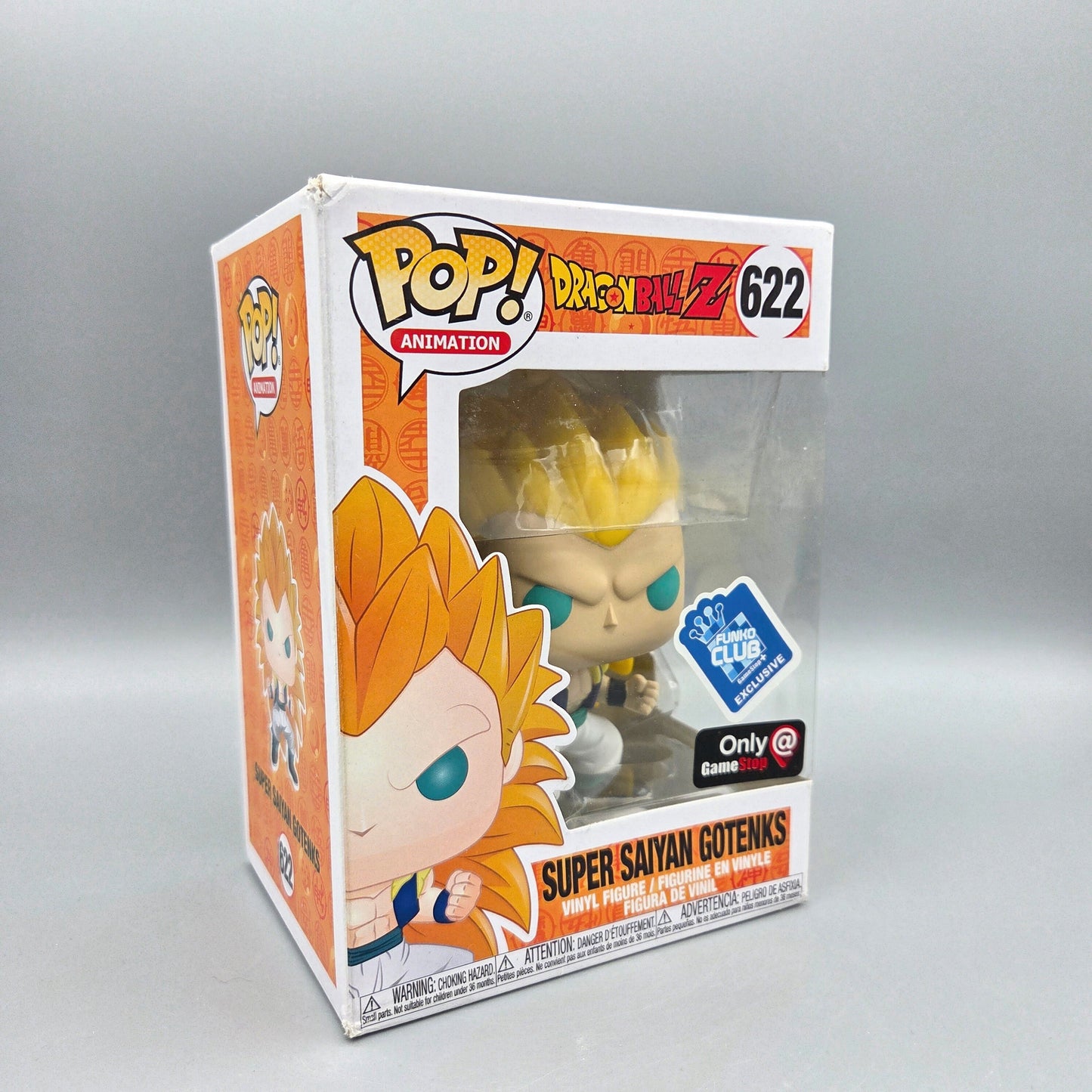 Funko Pop! Dragon Ball Z	#622 Super Saiyan Gotenks	Funko Club Exclusive	Animation	Vinylfigur