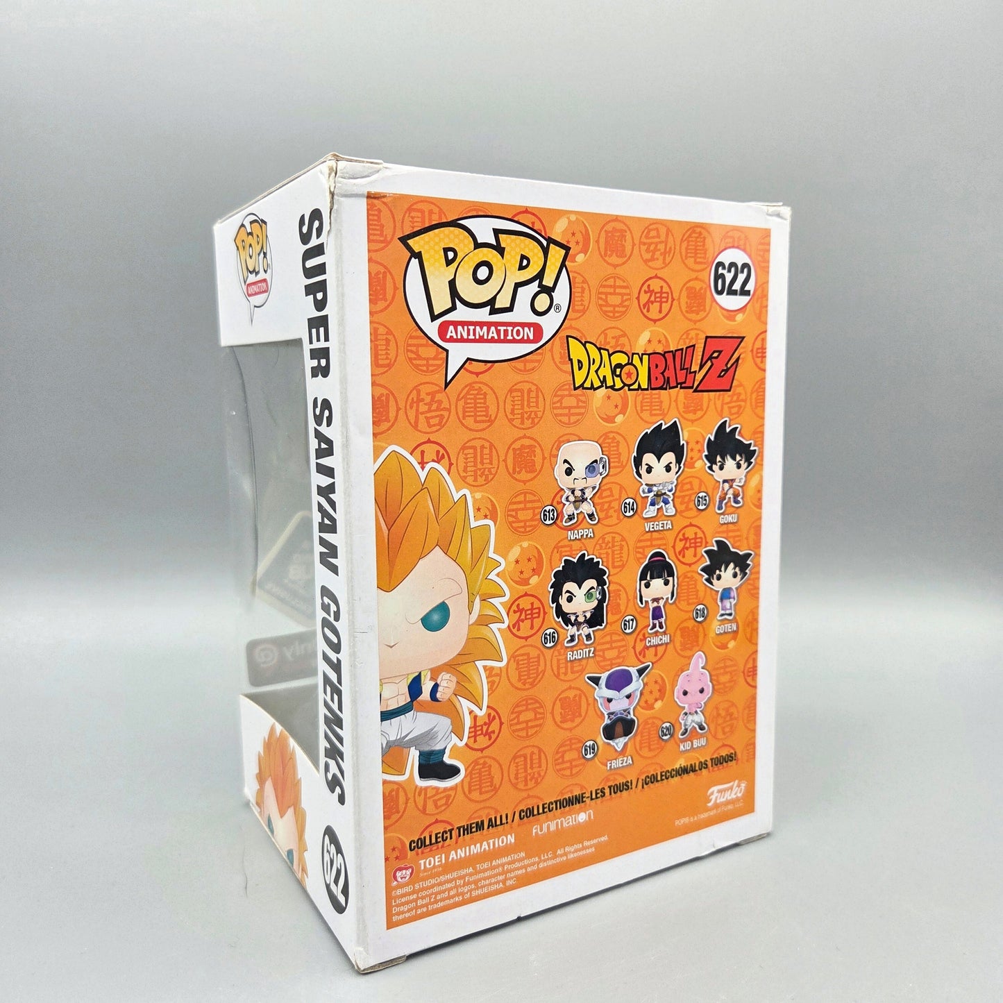 Funko Pop! Dragon Ball Z	#622 Super Saiyan Gotenks	Funko Club Exclusive	Animation	Vinylfigur