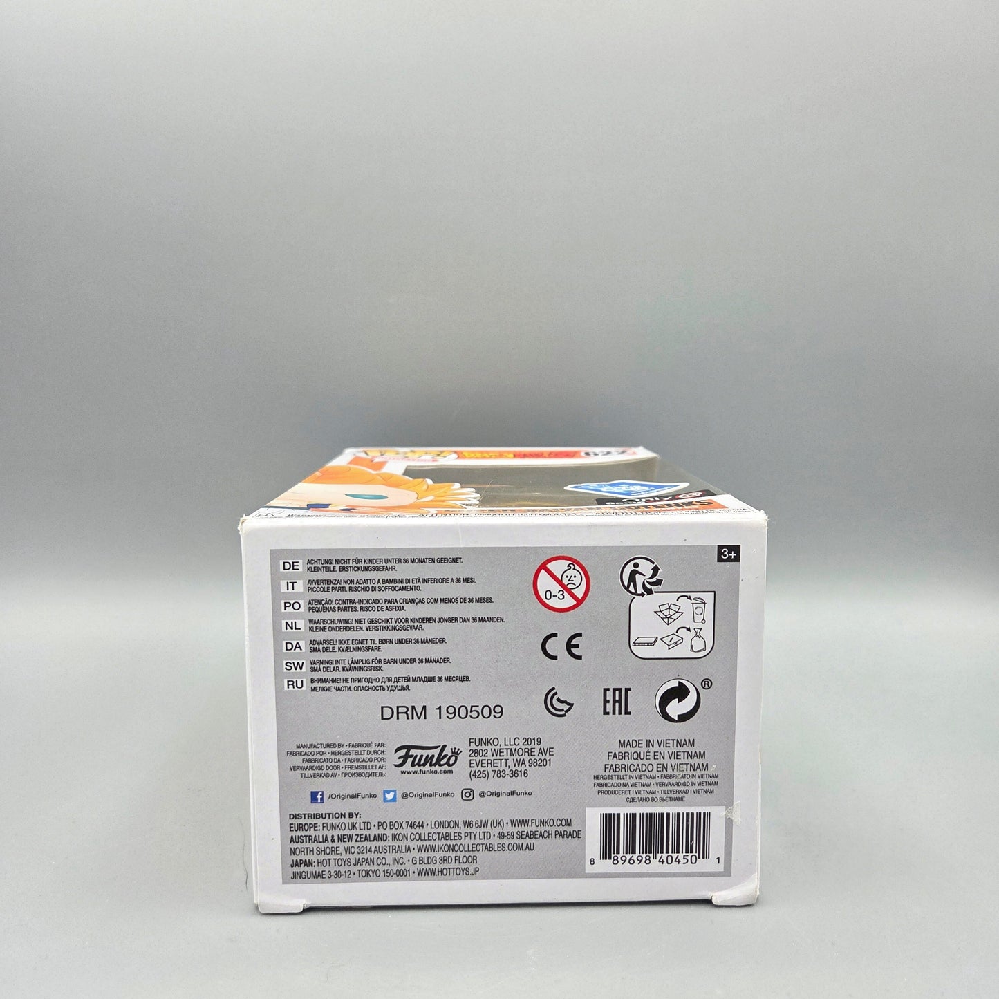 Funko Pop! Dragon Ball Z	#622 Super Saiyan Gotenks	Funko Club Exclusive	Animation	Vinylfigur