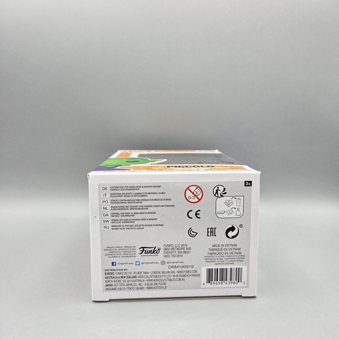 Funko Pop! Dragon Ball Z	#704 Piccolo	Special Edition	Animation	Vinylfigur