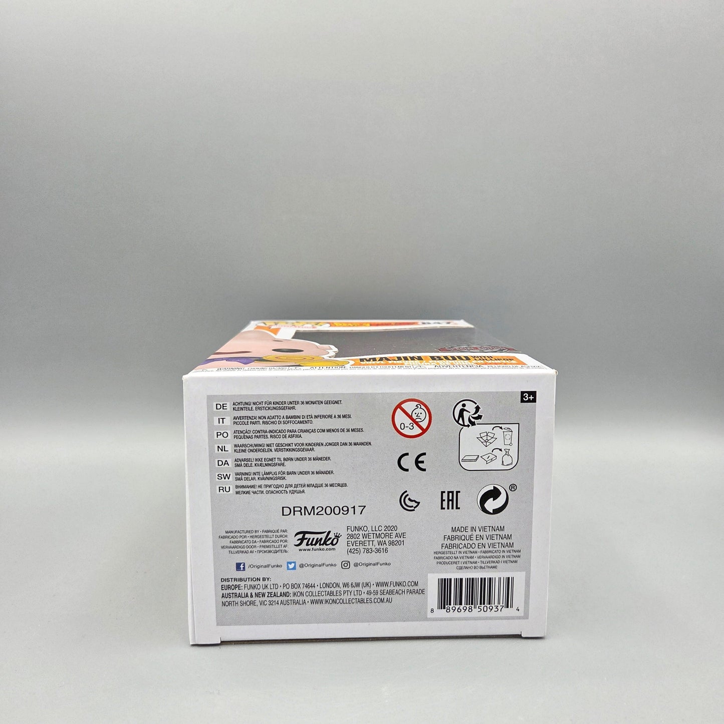 Funko Pop! Dragon Ball Z	#847 Majin Buu with Lollipop	Special Edition	Animation	Vinylfigur