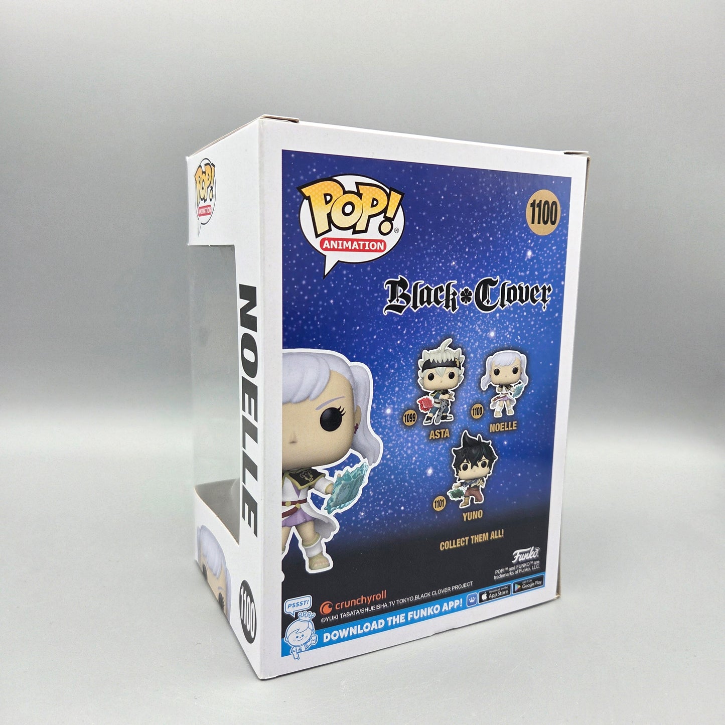 Funko Pop! Black Clover	#1100 Noelle		Animation	Vinylfigur