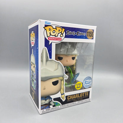 Funko Pop! Black Clover	#1155 Charlotte (Charla)	Glows in the Dark	Animation	Vinylfigur