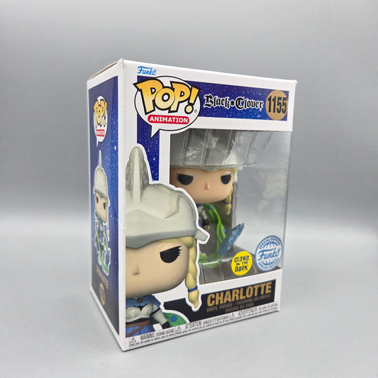 Funko Pop! Black Clover	#1155 Charlotte (Charla)	Glows in the Dark	Animation	Vinylfigur