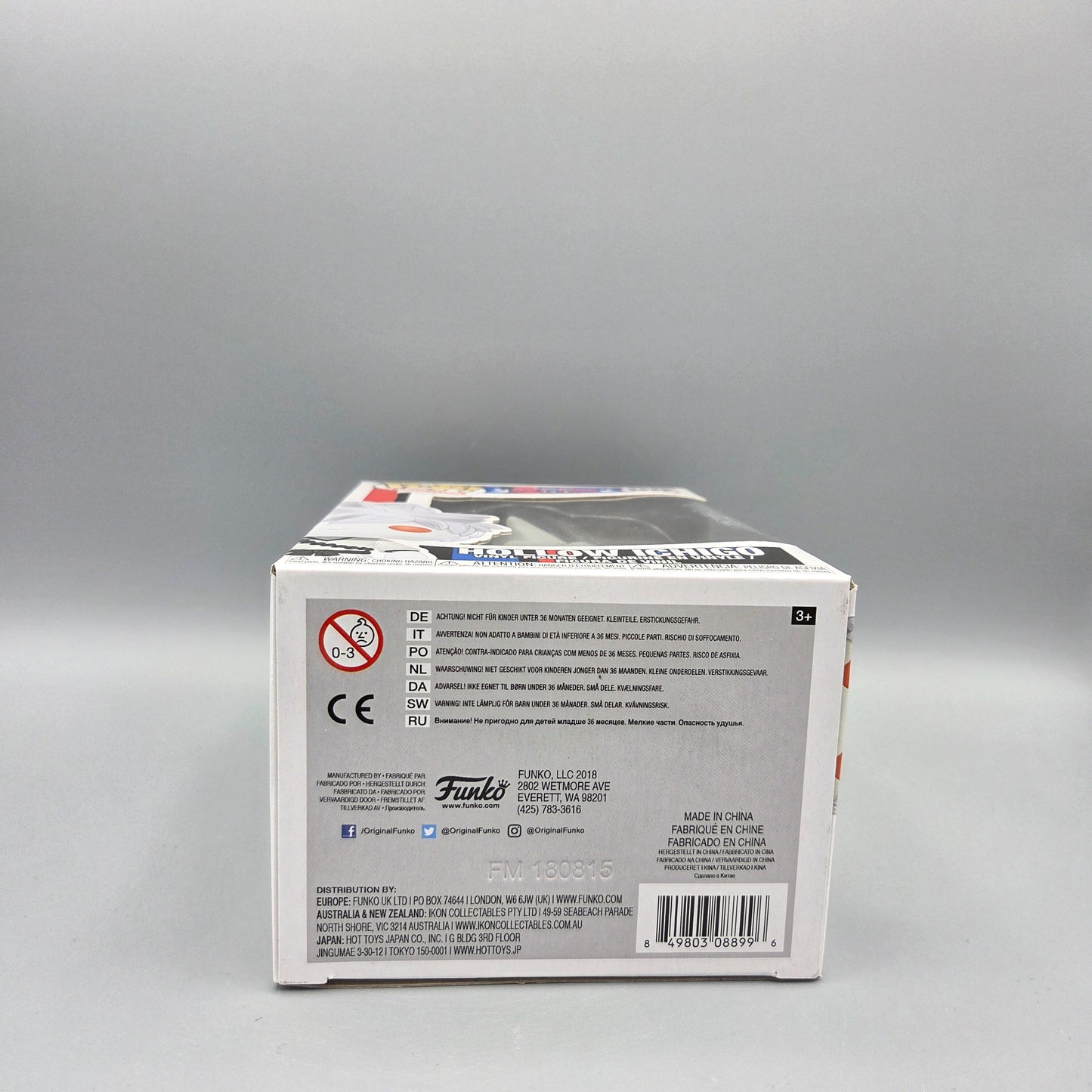 Funko Pop! Bleach	#96 Hollow Ichigo		Animation	Vinylfigur