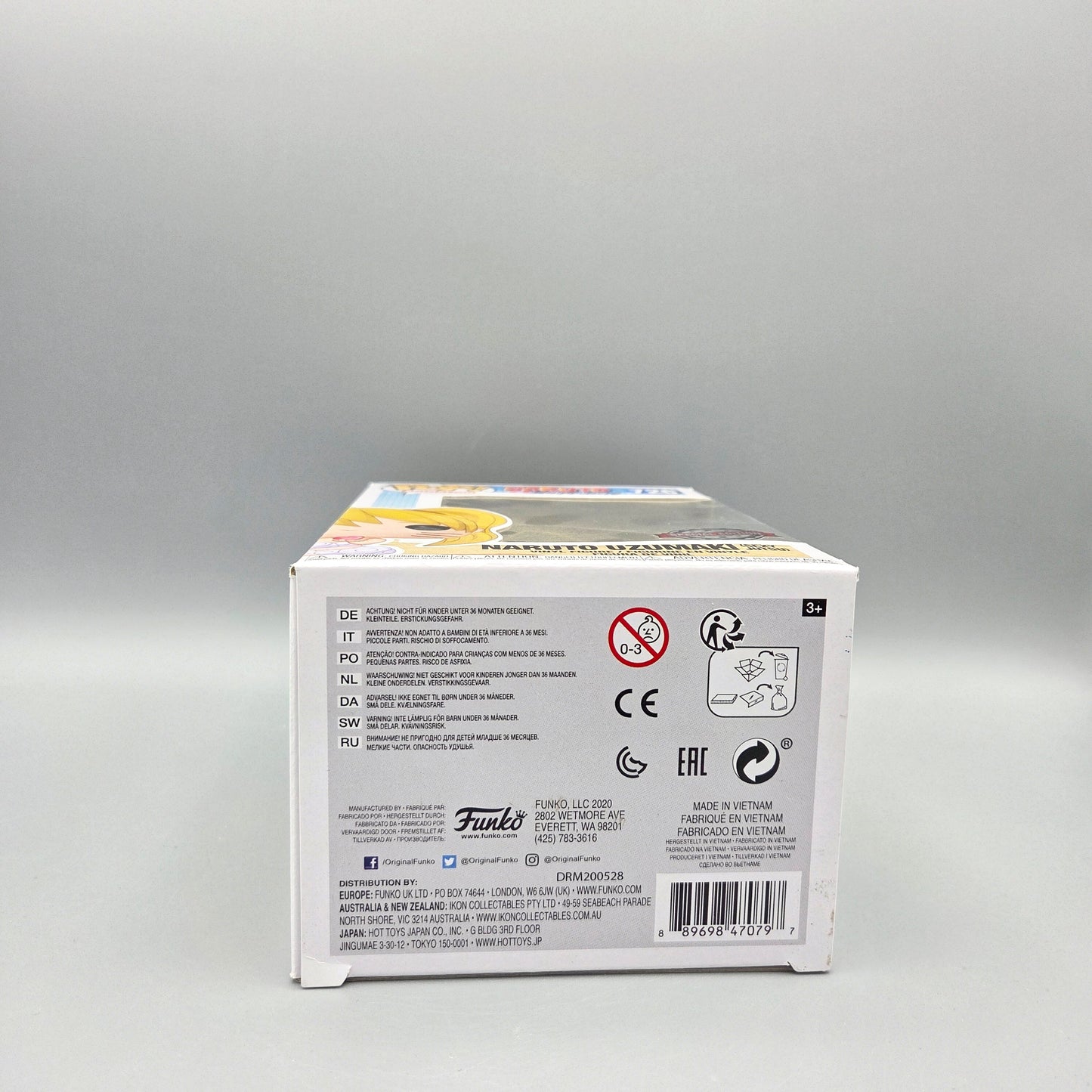 Funko Pop! Naruto Shippuden	#726 Naruto Uzumaki (Sexy Jutsu)	Special Edition	Animation	Vinylfigur