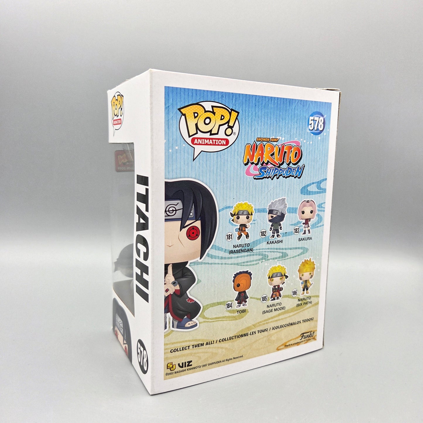 Funko Pop! Naruto Shippuden	#578 Itachi	Comic Con Portugal 2019	Animation	Vinylfigur