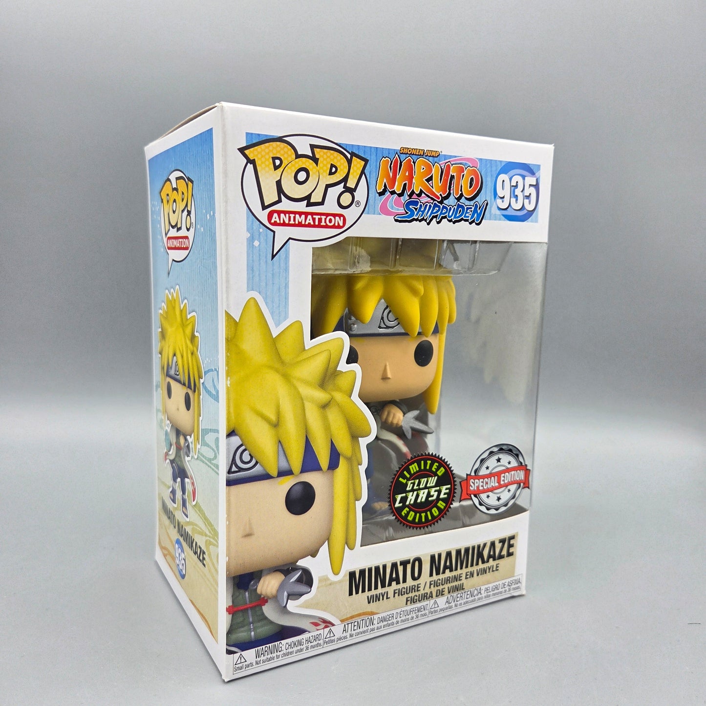 Funko Pop! Naruto Shippuden	#935 Minato Namikaze Glow Chase	Animation	Vinylfigur