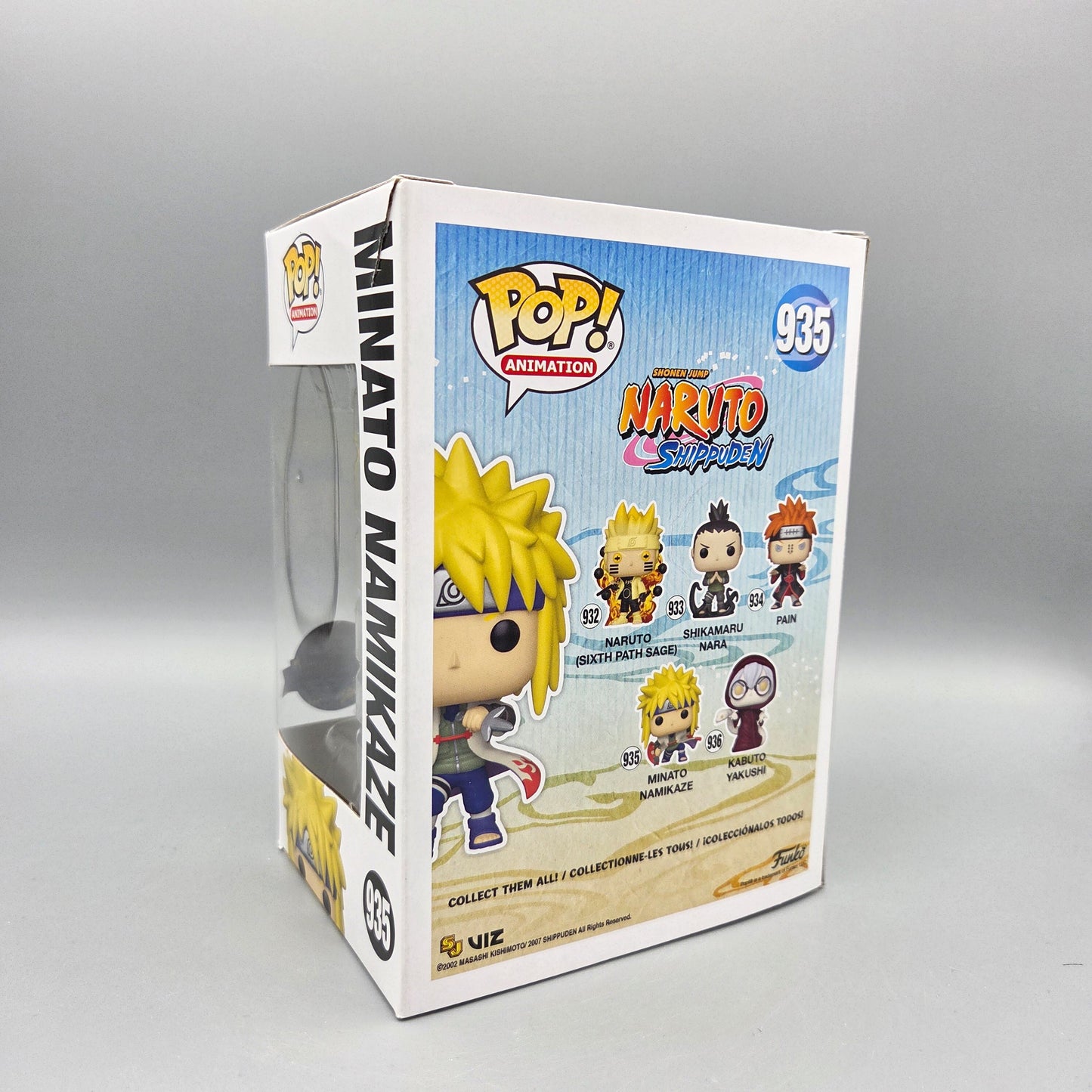 Funko Pop! Naruto Shippuden	#935 Minato Namikaze Glow Chase	Animation	Vinylfigur