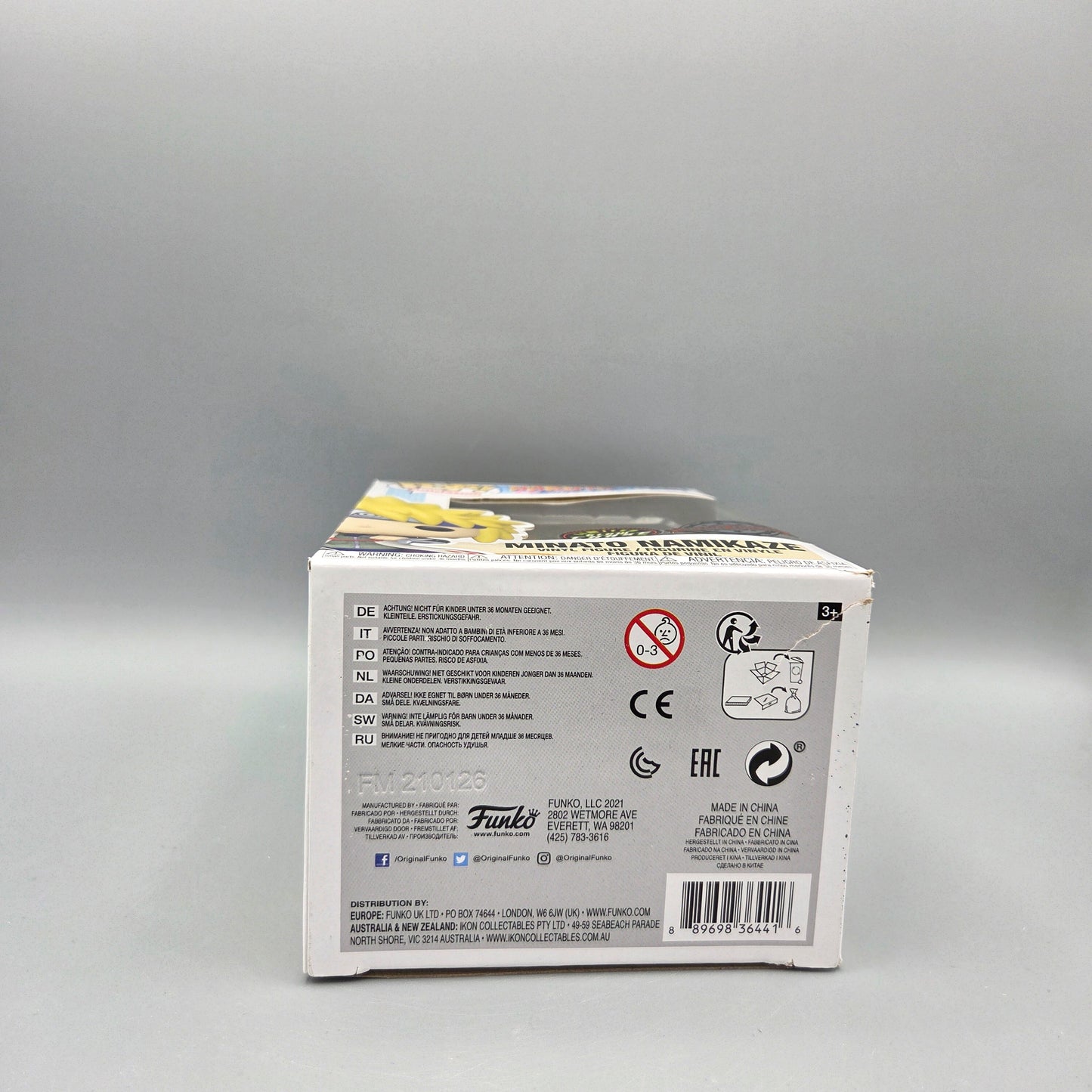 Funko Pop! Naruto Shippuden	#935 Minato Namikaze Glow Chase	Animation	Vinylfigur