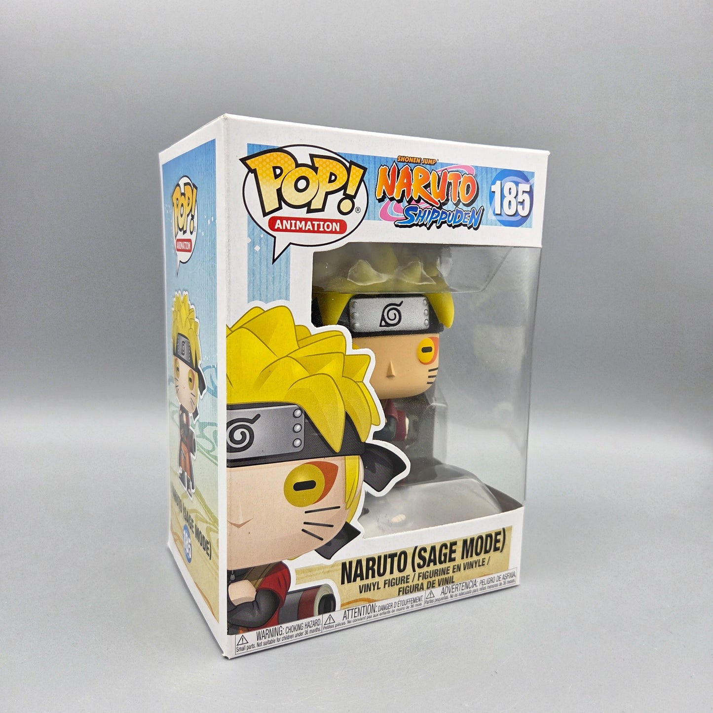 Funko Pop! Naruto Shippuden	#185 Naruto (Sage Mode)		Animation	Vinylfigur