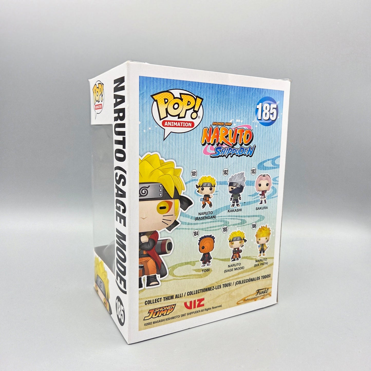 Funko Pop! Naruto Shippuden	#185 Naruto (Sage Mode)		Animation	Vinylfigur