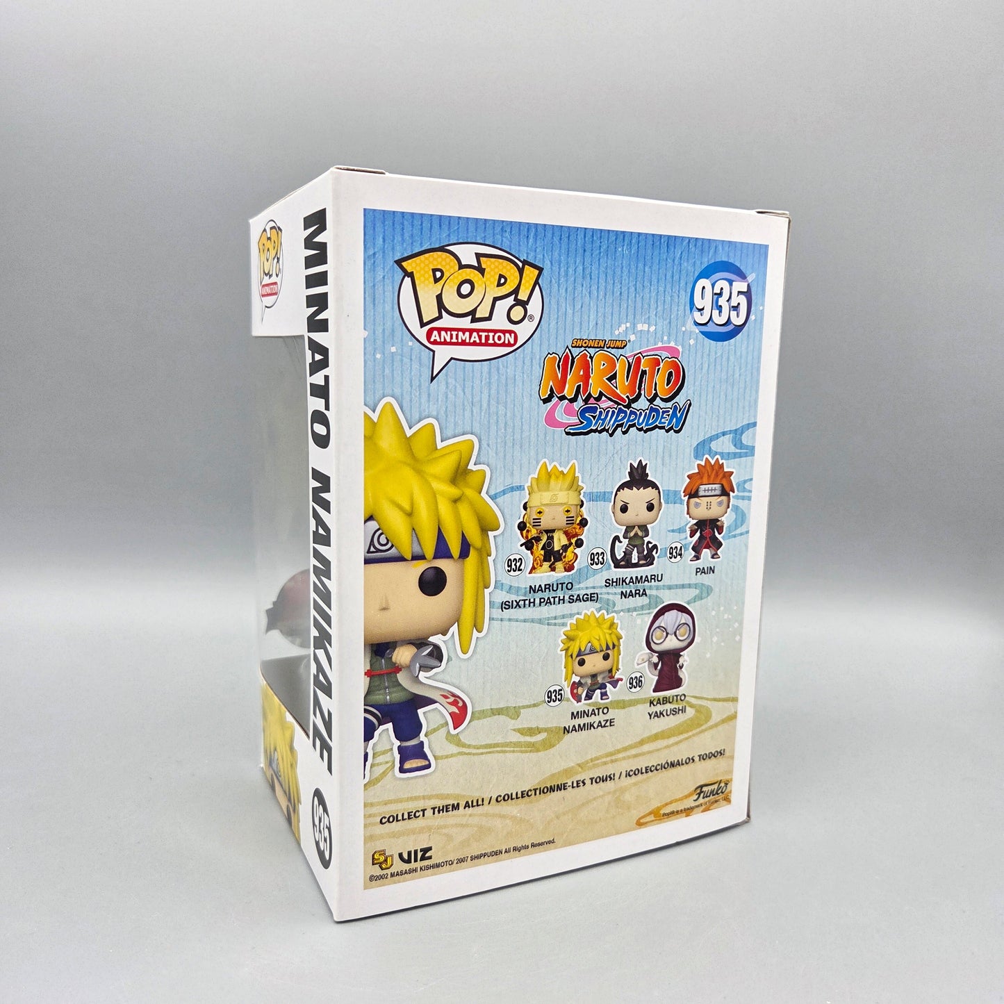 Funko Pop! Naruto Shippuden	#935 Minato Namikaze		Animation	Vinylfigur