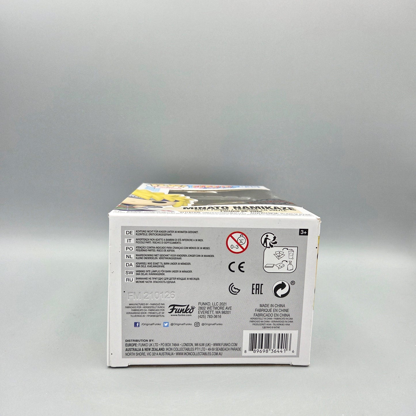 Funko Pop! Naruto Shippuden	#935 Minato Namikaze		Animation	Vinylfigur