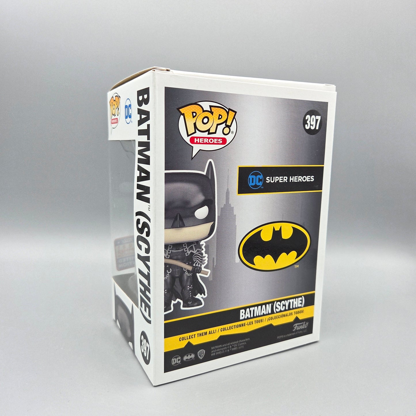 Funko Pop! Batman	#397 Batman (Scythe)	2021 Summer Convention	Heroes	Vinylfigur