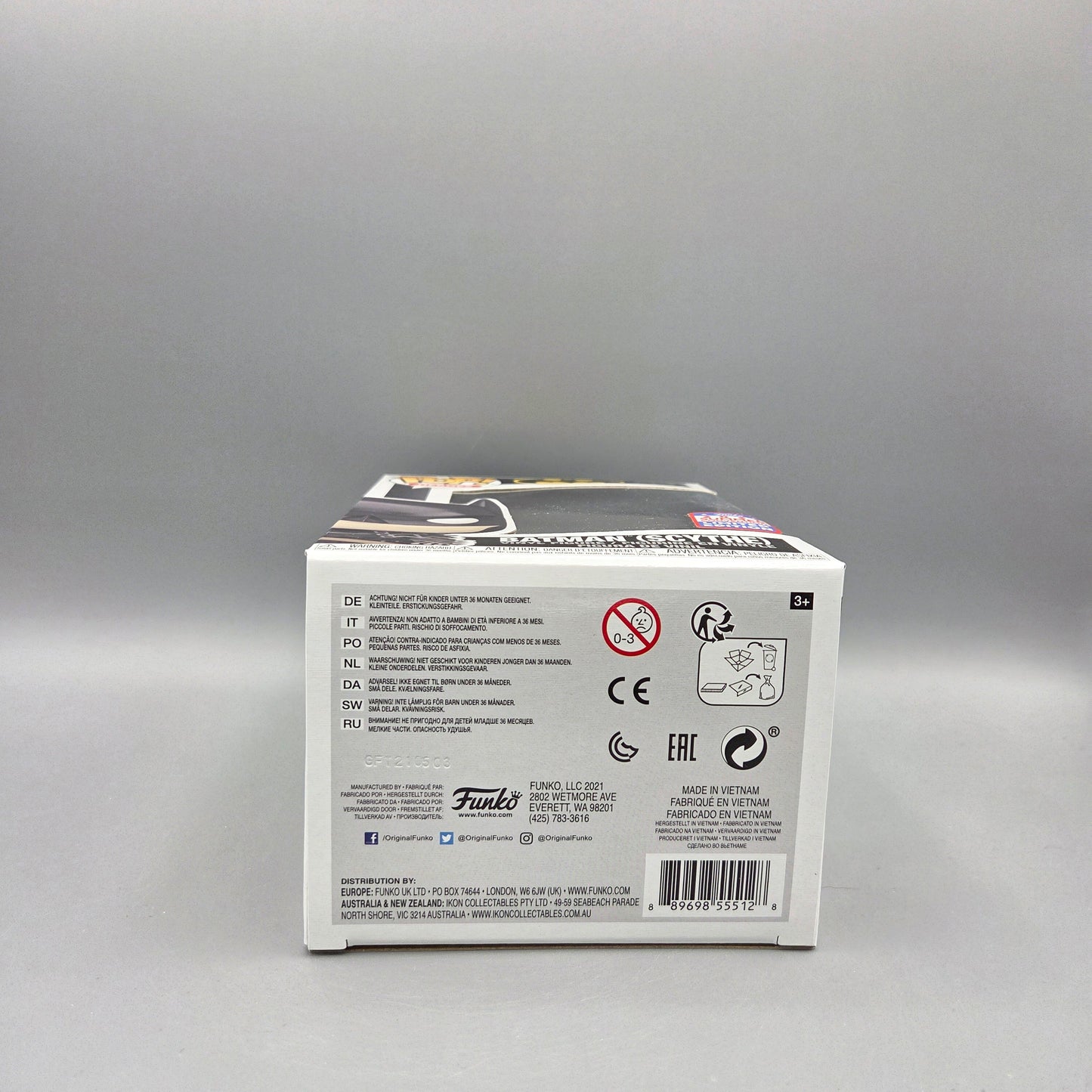 Funko Pop! Batman	#397 Batman (Scythe)	2021 Summer Convention	Heroes	Vinylfigur