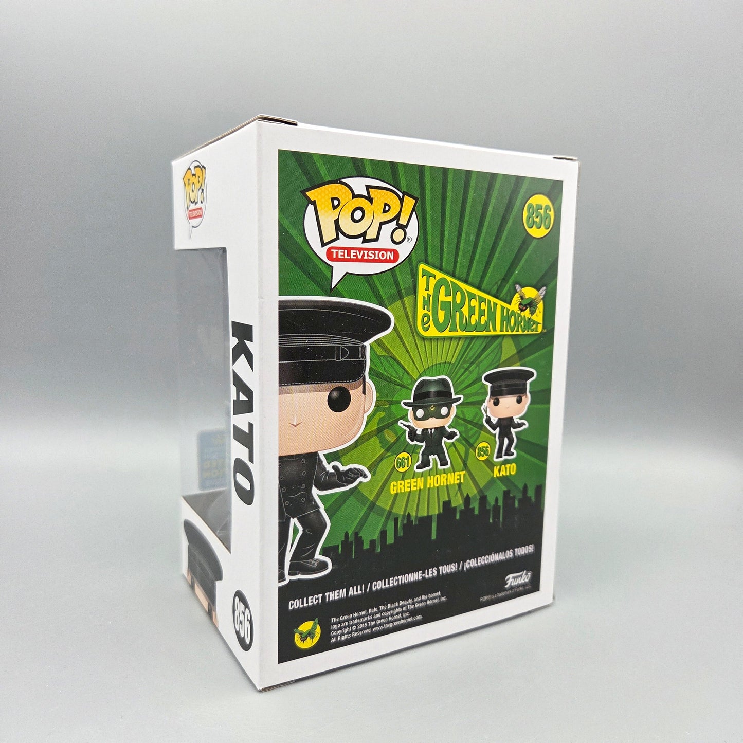 Funko Pop! The Green Hornet	#856 Kato	2019 Summer Convention	Television	Vinylfigur