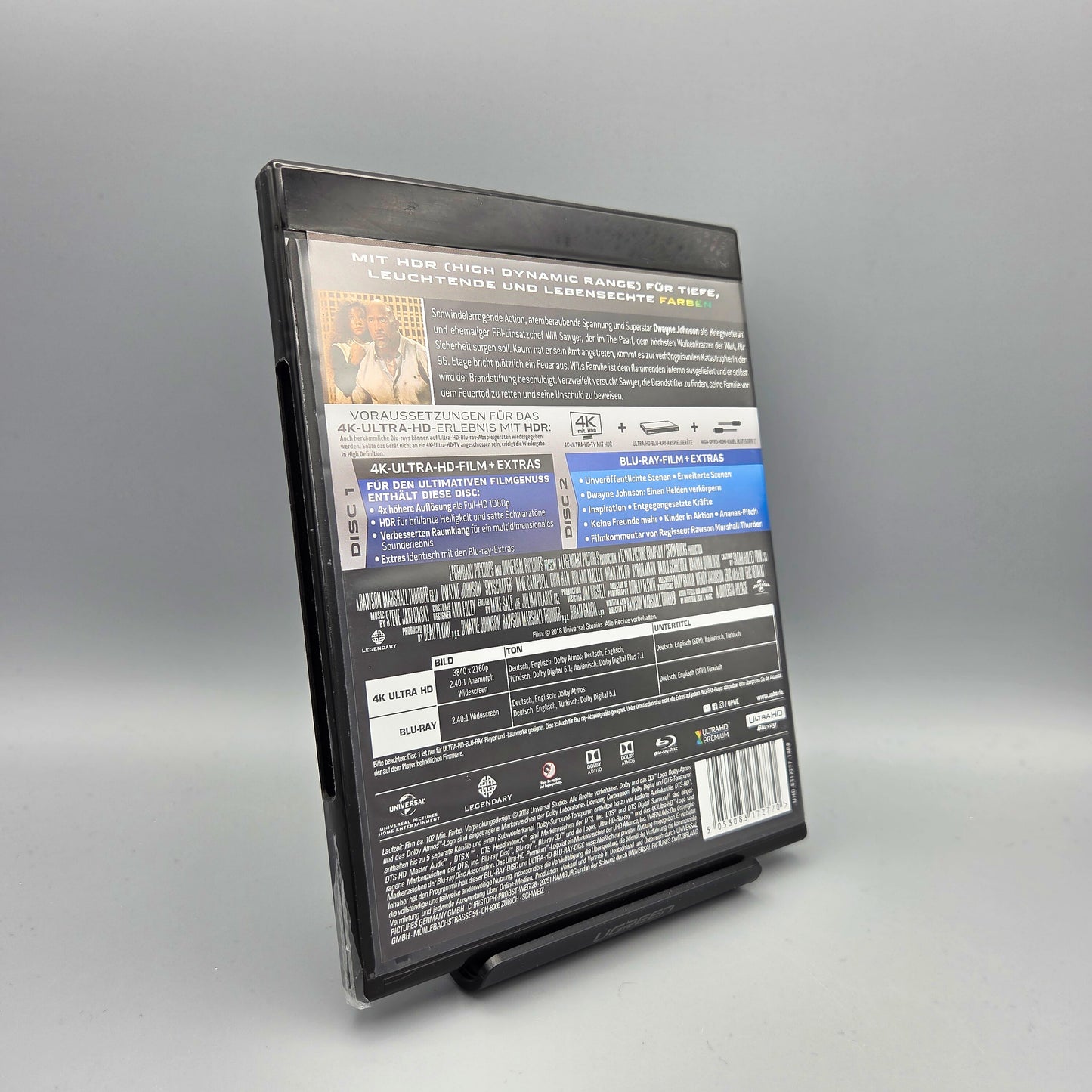 Skyscraper		4K Ultra HD	nur 4K-Disc enthalten, Bluray-Disc fehlt