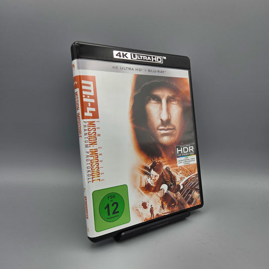Mission: Impossible 4 - Phantom Protokoll		4K Ultra HD	nur 4K-Disc enthalten, Bluray-Disc fehlt