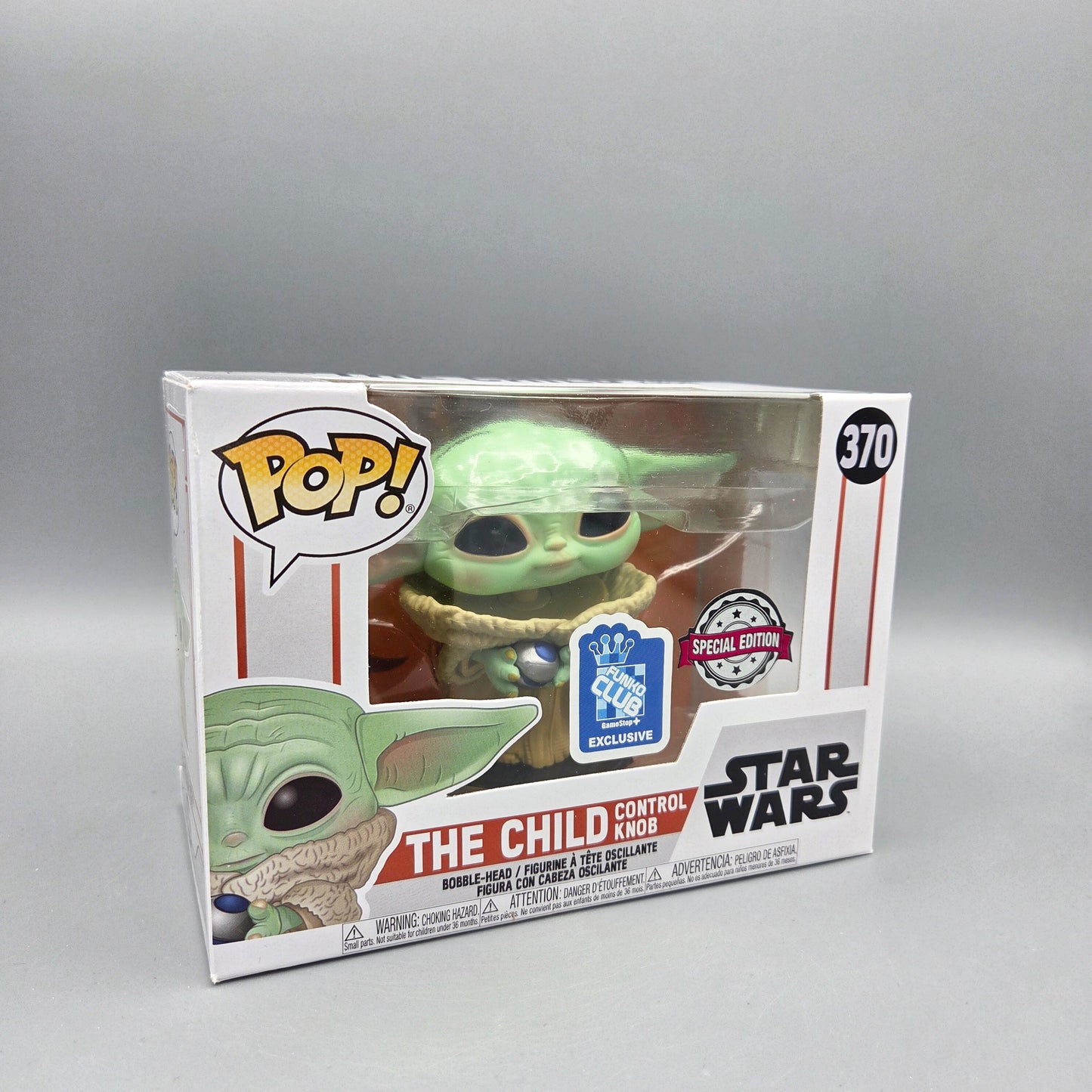 Funko Pop! Star Wars	#370 The Child Control Knob	Special Edition	-	Vinylfigur
