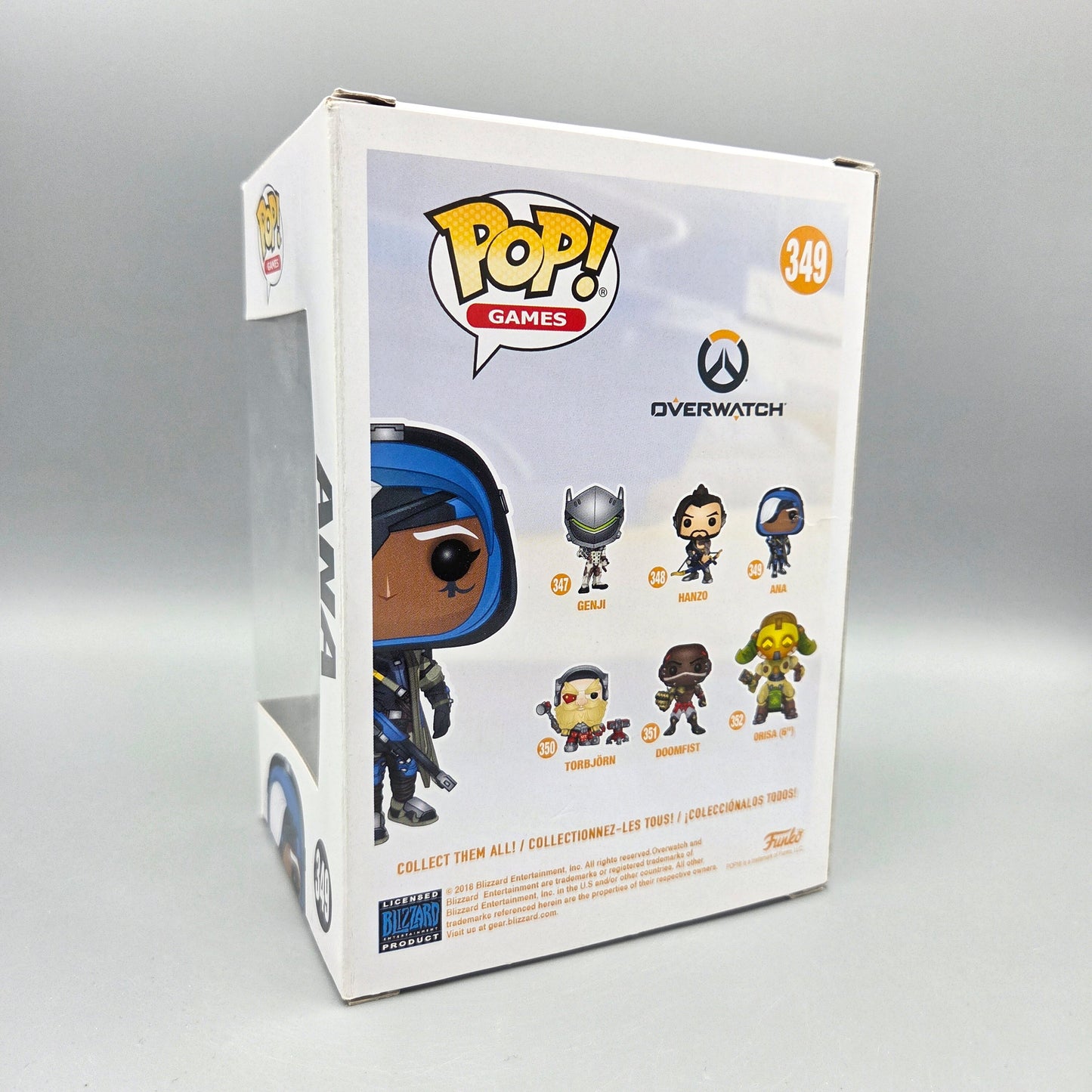 Funko Pop! Overwatch	#349 Ana		Games	Vinylfigur