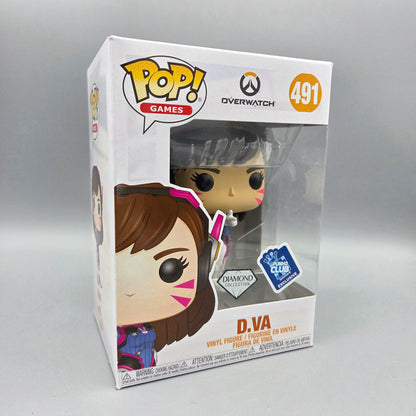 Funko Pop! Overwatch	#491 D.Va	Diamond Collection	Games	Vinylfigur