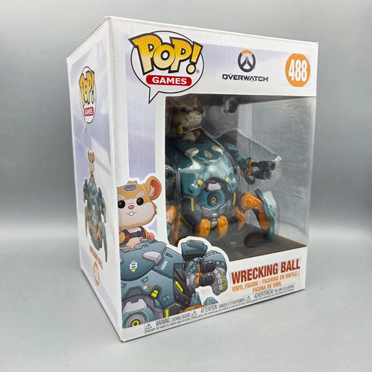 Funko Pop! Overwatch	#488 Wrecking Ball	6-Inch	Games	Vinylfigur