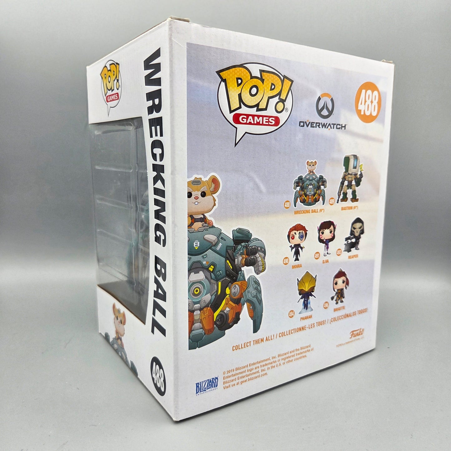 Funko Pop! Overwatch	#488 Wrecking Ball	6-Inch	Games	Vinylfigur