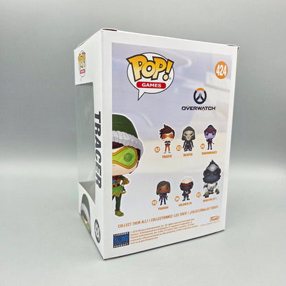 Funko Pop! Overwatch Christmas Sammlerbox Tracer & Mei	inkl. Roter Weihnachtssocke und Keychain