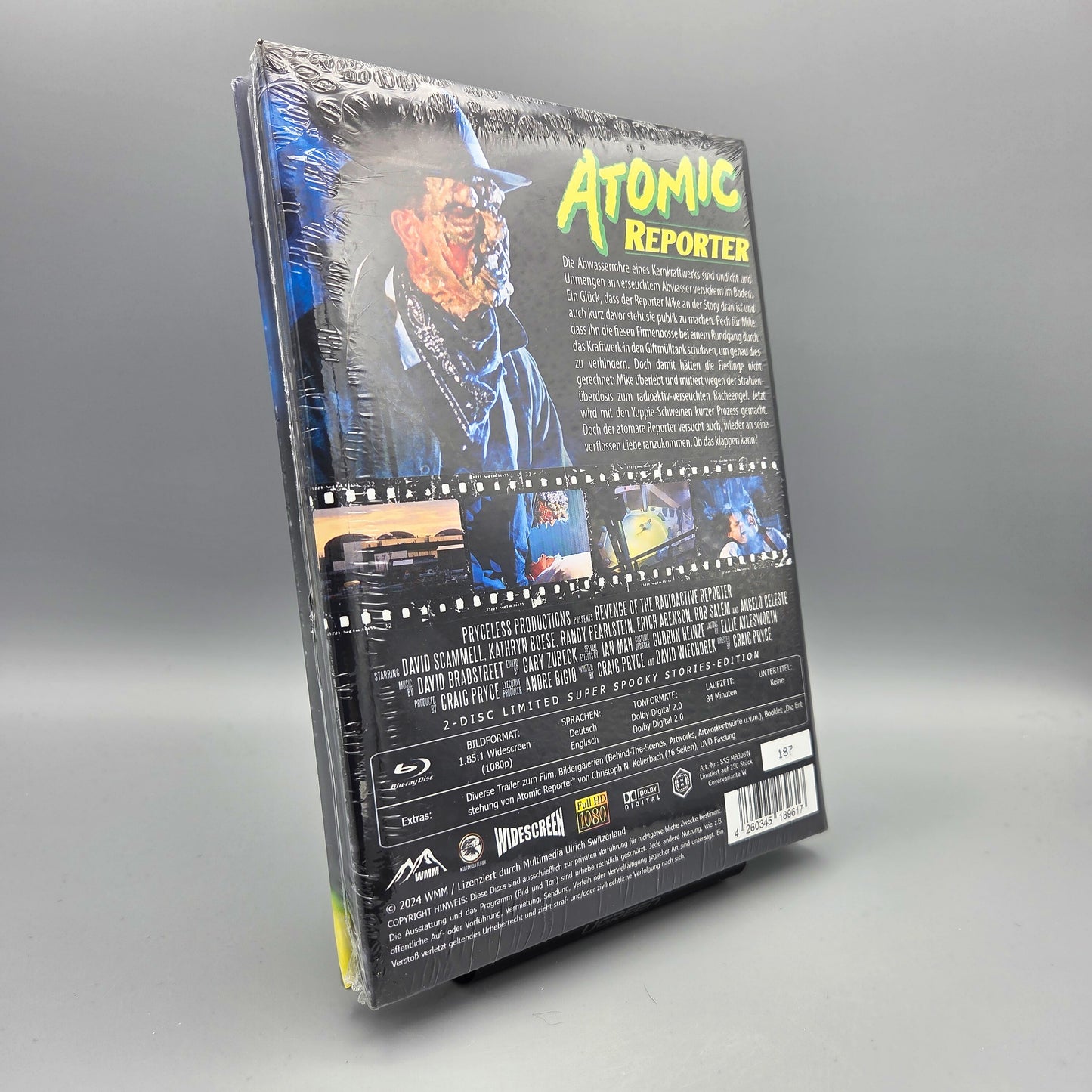 Atomic Reporter	Mediabook	Blu-Ray Film	Nr. 187 v. 250