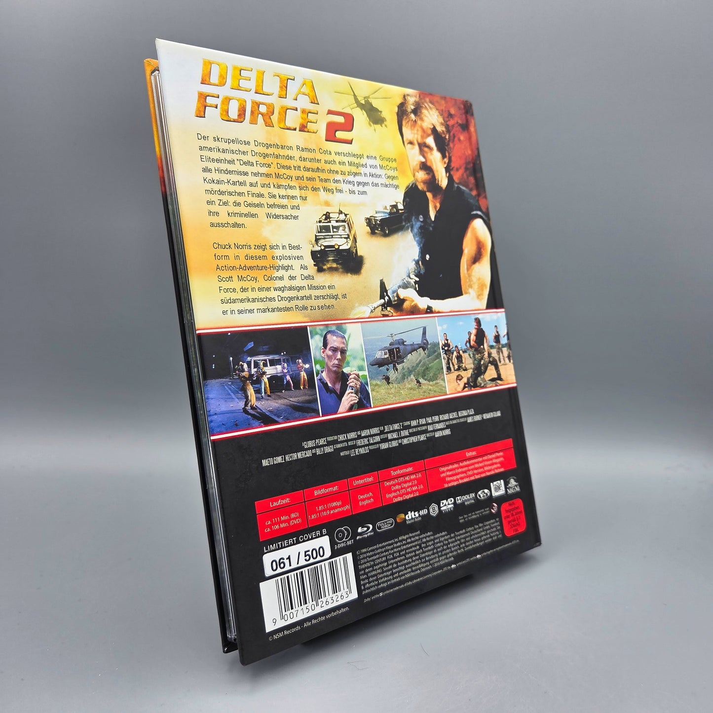 Delta Force 2 (Cover B)	Mediabook	Blu-Ray Film	Nr. 061 v. 500