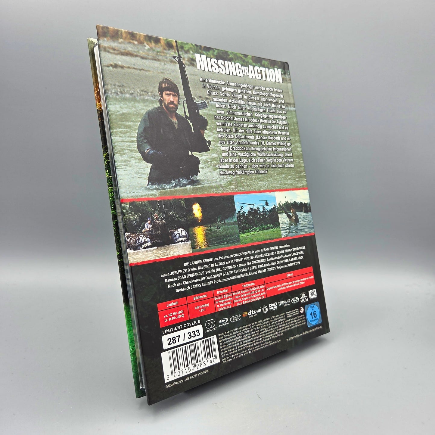 Missing in Action (Cover B)	Mediabook	Blu-Ray Film	Nr. 287 v. 333