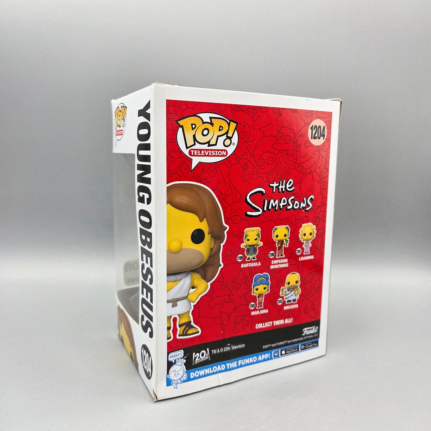 Funko Pop! The Simpsons	#1204 Young Obeseus	Amazon Exclusive	Television	Vinylfigur