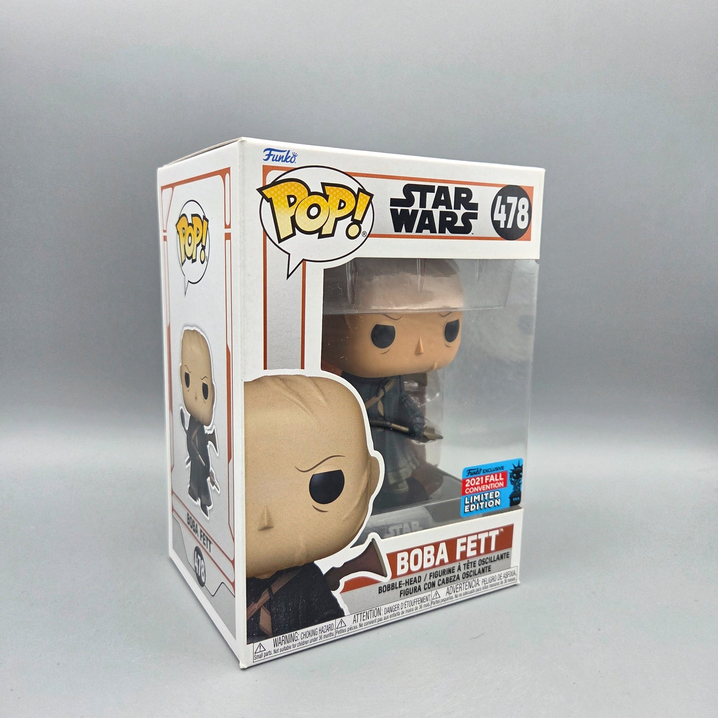 Funko Pop! Star Wars	#478 Boba Fett	2021 Fall Convention	-	Vinylfigur