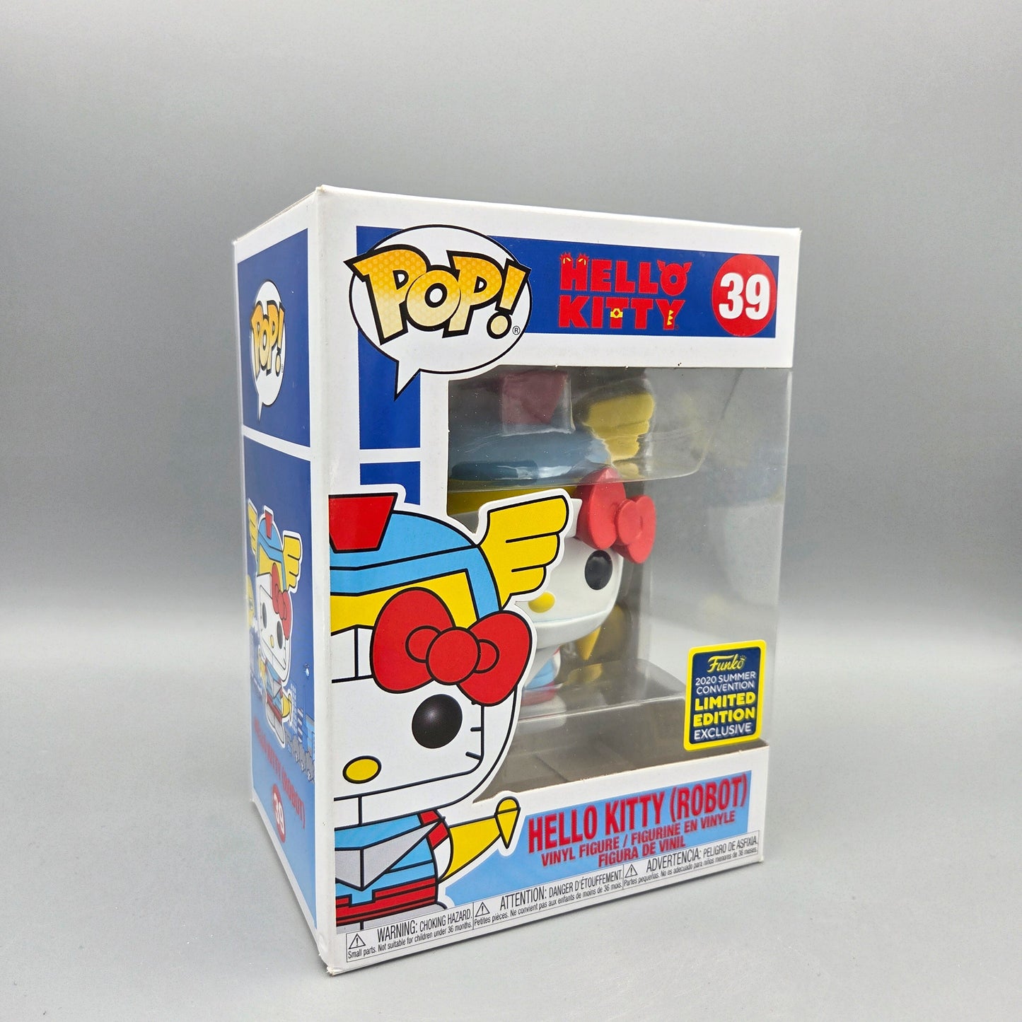 Funko Pop! #39 Hello Kitty (Robot)	2020 Summer Convention	-	Vinylfigur