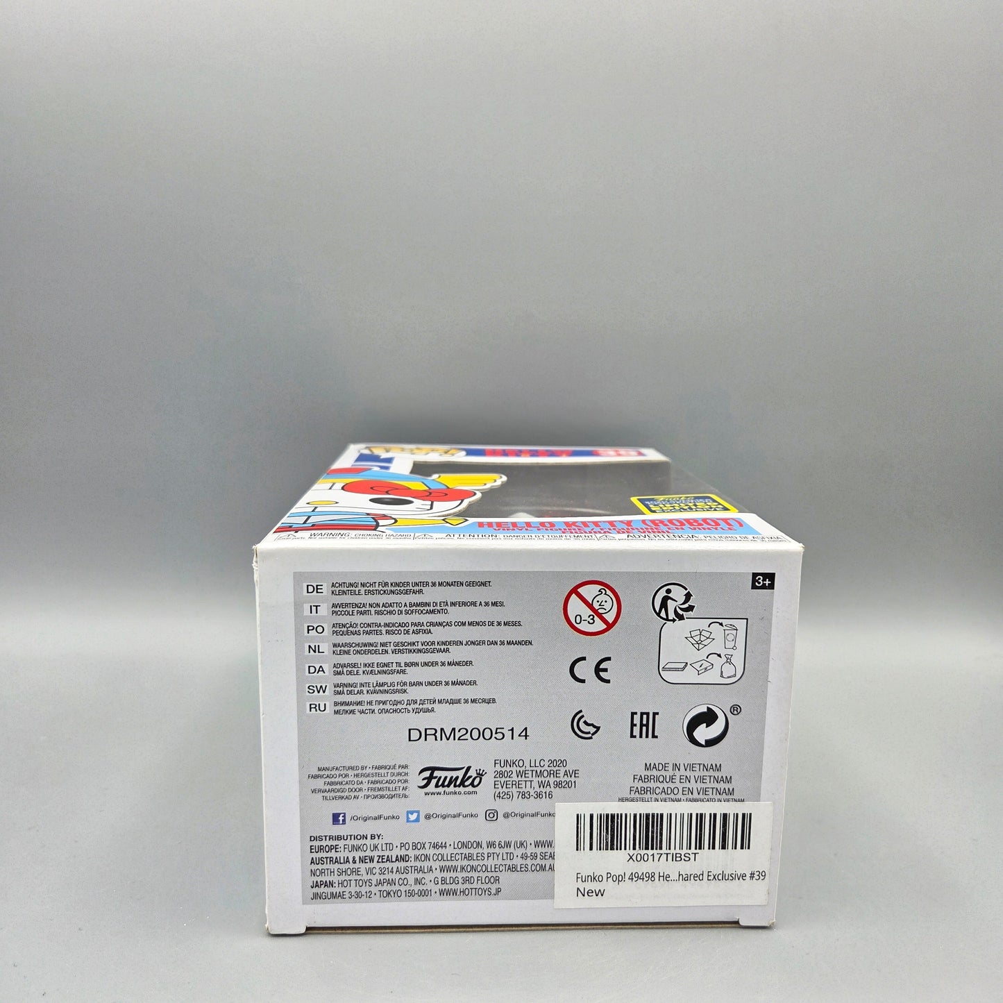 Funko Pop! #39 Hello Kitty (Robot)	2020 Summer Convention	-	Vinylfigur