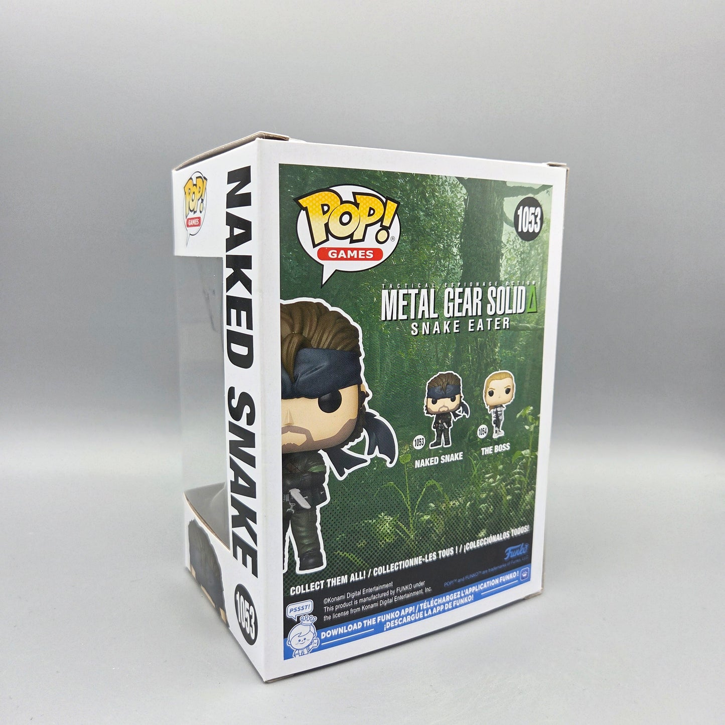 Funko Pop! Metal Gear Solid	#1053 Naked Snake		Games	Vinylfigur