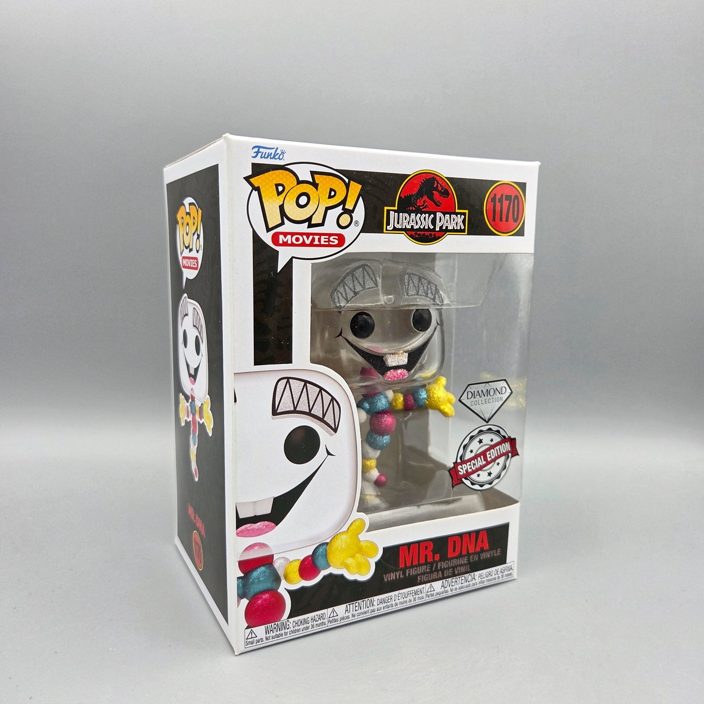 Funko Pop! Jurassic Park	#1170 Mr. DNA	Diamond Collection	Movies	Vinylfigur