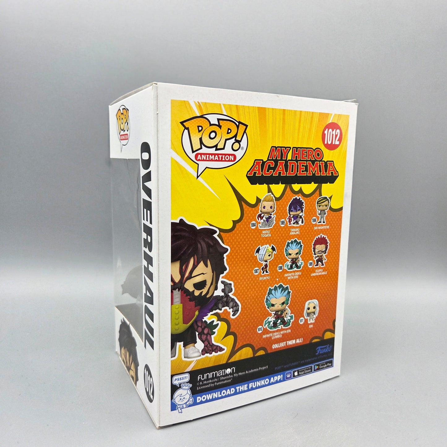 Funko Pop! My Hero Academia	#1012 Overhaul	Special Edition	Animation	Vinylfigur