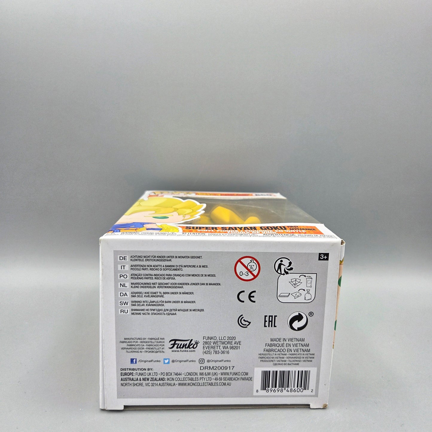 Funko Pop! Dragon Ball Z	#860 Super Saiyan Goku (First Appearance)		Animation	Vinylfigur