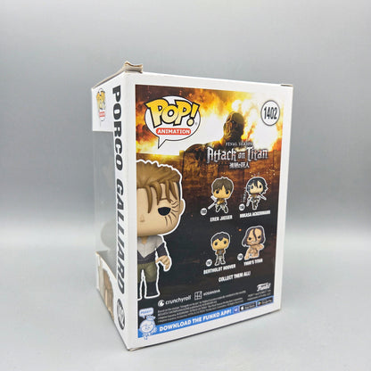 Funko Pop! Attack on Titan	#1402 Porco Galliard	Special Edition	Animation	Vinylfigur