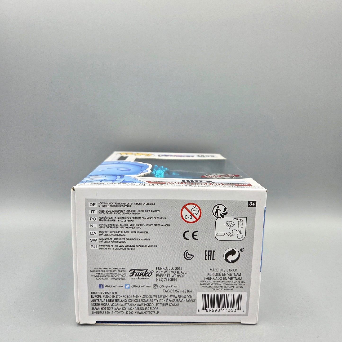 Funko Pop! Marvel - Avengers	#499 Hulk	Special Edition	-	Vinylfigur