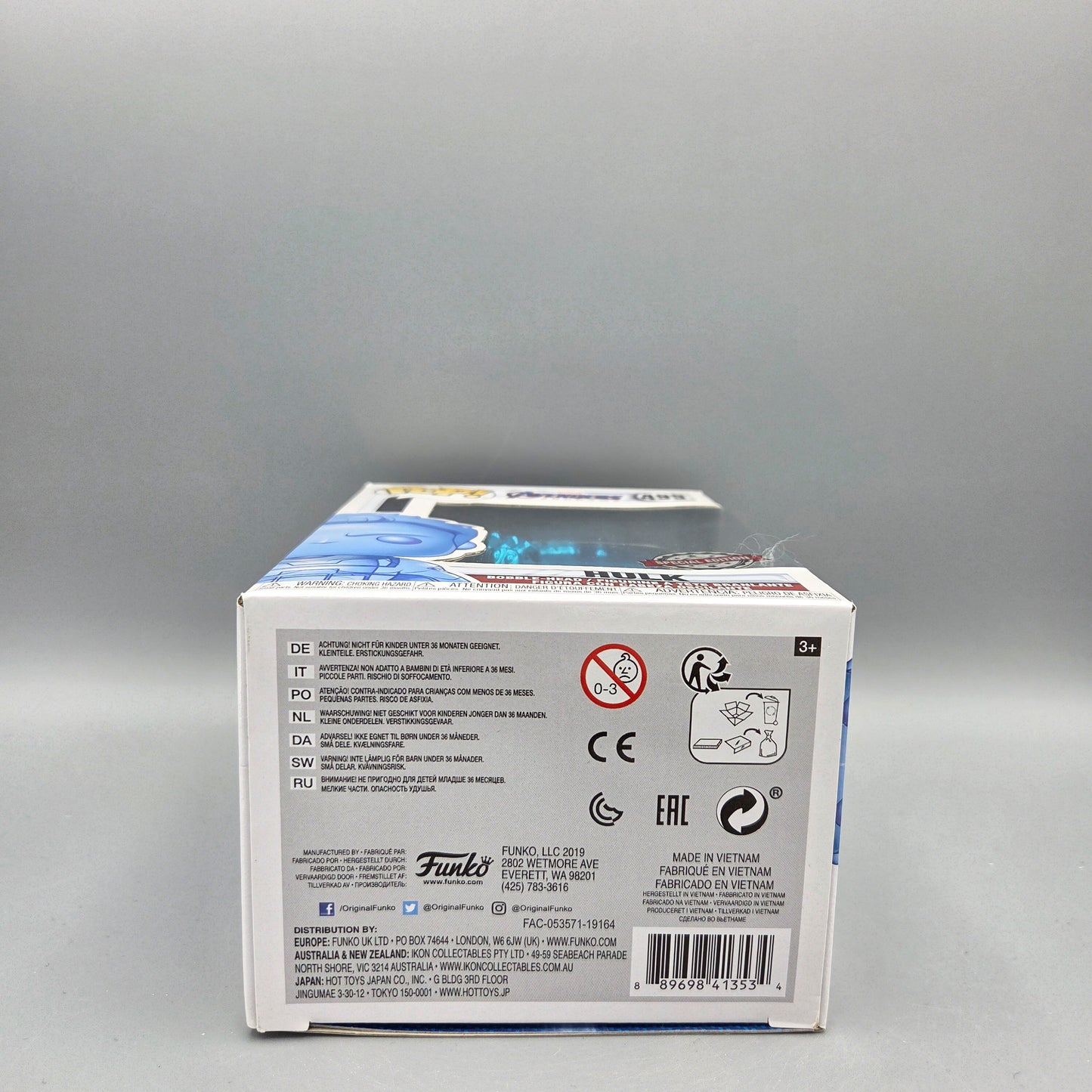 Funko Pop! Marvel - Avengers	#499 Hulk	Special Edition	-	Vinylfigur