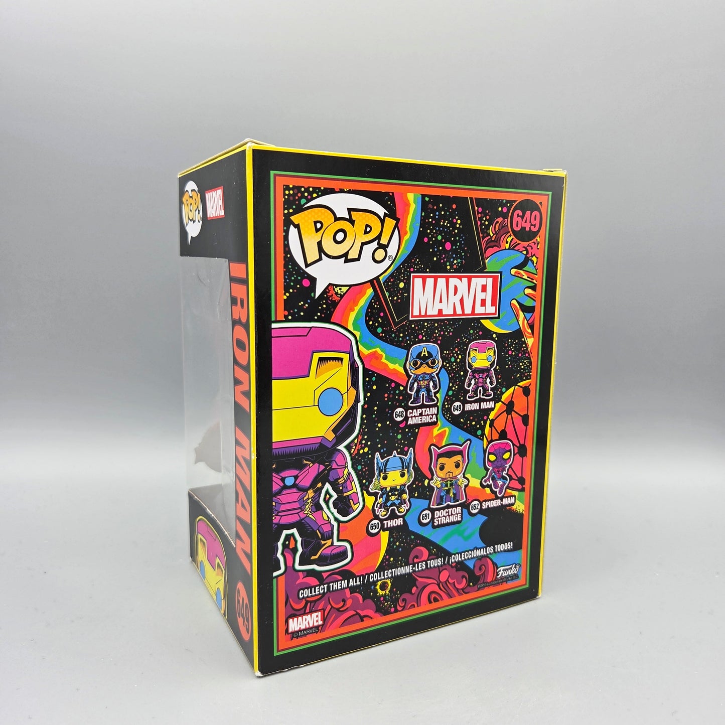 Funko Pop! Marvel	#649 Iron Man	Special Edition	-	Vinylfigur