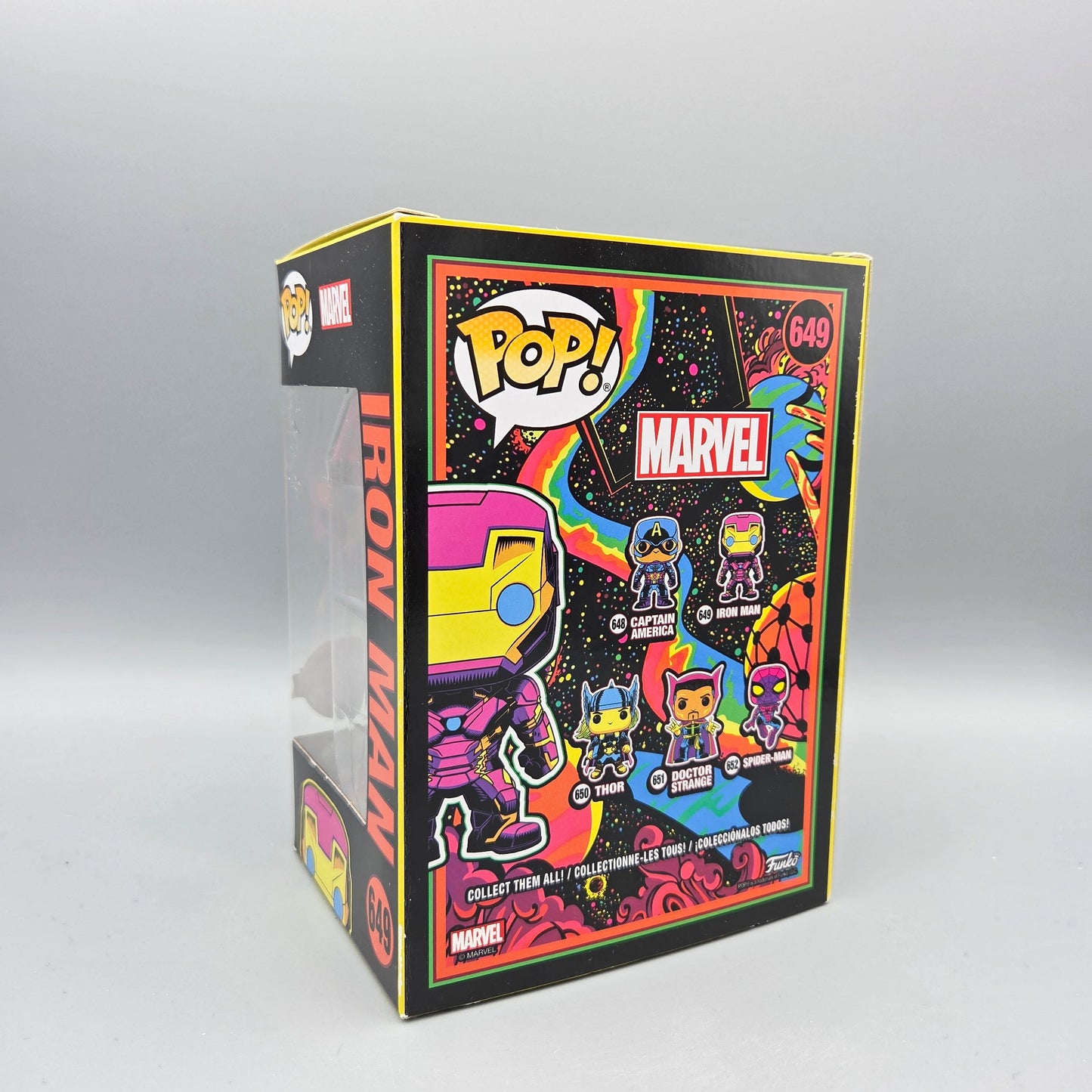 Funko Pop! Marvel	#649 Iron Man	Special Edition	-	Vinylfigur