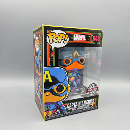 Funko Pop! Marvel	#648 Captain America	Special Edition	-	Vinylfigur