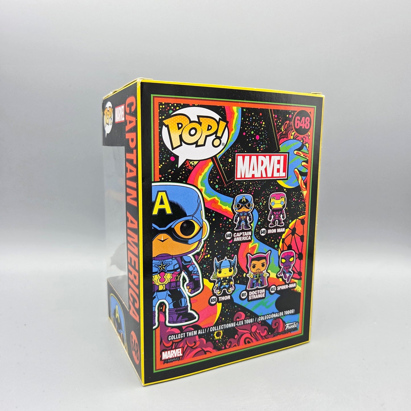 Funko Pop! Marvel	#648 Captain America	Special Edition	-	Vinylfigur