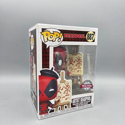 Funko Pop! Marvel - Deadpool	#887 Artist Deadpool	Special Edition	-	Vinylfigur